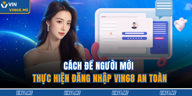 Cách để người mới thực hiện đăng nhập VIN68 an toàn