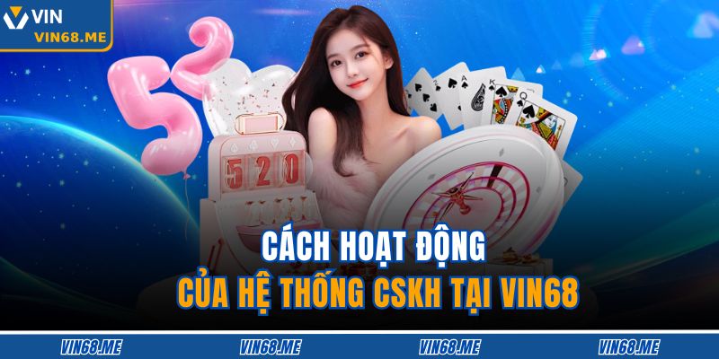 Cách hoạt động của hệ thống CSKH tại VIN68